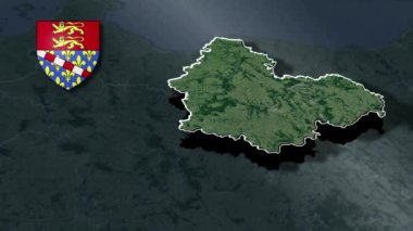 Fransa Animasyon Haritası Departmanları