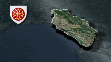 Fransa Animasyon Haritası Departmanları