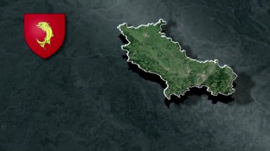 Fransa Animasyon Haritası Departmanları