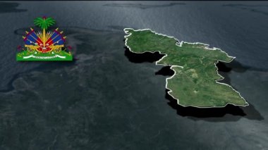 Haiti Animasyon Haritası Departmanları