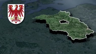 Almanya bölgeleri harita canlandırması