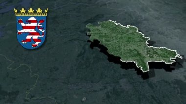 Almanya bölgeleri harita canlandırması