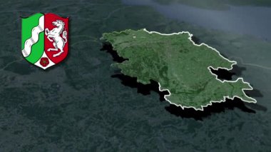 Almanya bölgeleri harita canlandırması