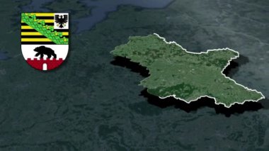 Almanya bölgeleri harita canlandırması