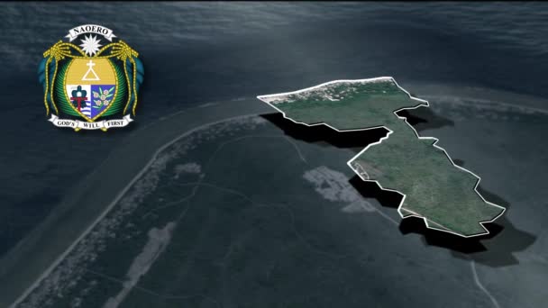 Carte Des Quartiers Nauru — Video