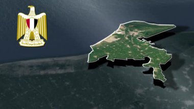 Mısır Valileri Coğrafya Haritası