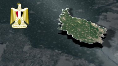 Mısır Valileri Coğrafya Haritası