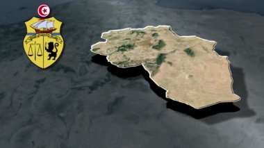 Tunus Valileri Coğrafya Haritası