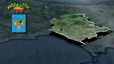 İtalya 'nın Whit Bölgesi Silah Canlandırma Haritası