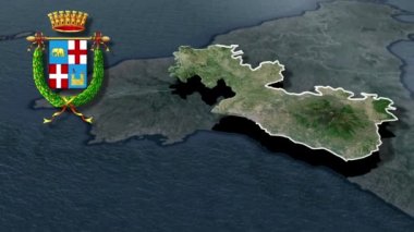 İtalya 'nın Whit Bölgesi Silah Canlandırma Haritası