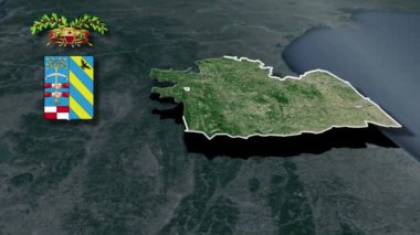 İtalya 'nın Whit Bölgesi Silah Canlandırma Haritası