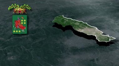 İtalya 'nın Whit Bölgesi Silah Canlandırma Haritası