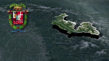 İtalya 'nın Whit Bölgesi Silah Canlandırma Haritası