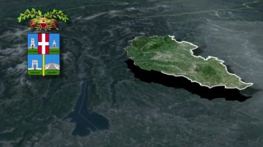 İtalya 'nın Whit Bölgesi Silah Canlandırma Haritası