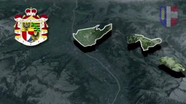 Liechtenstei Animasyon Haritası Belediyeleri