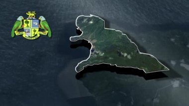 Dominika Animasyon Haritası Bölgeleri