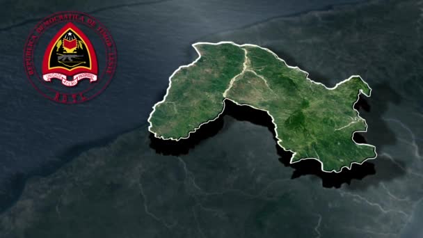 东帝汶各市镇 — 图库视频影像