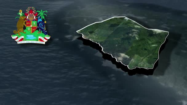 Karte der Pfarreien von Grenada