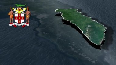 Jamaika Animasyon Haritası Bölgeleri