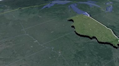 Birleşik Devletler Illinois 'in siyasi bölümleri