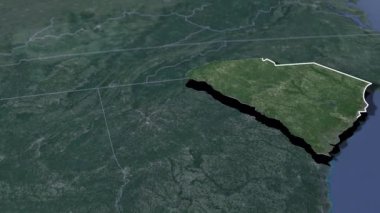 Birleşik Devletler 'in Güney Carolina' daki siyasi bölünmeleri