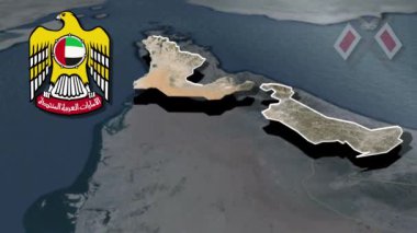 Birleşik Arap Emirlikleri Siyaseti Ras el-Khaimah Whit Silah Canlandırma Haritası