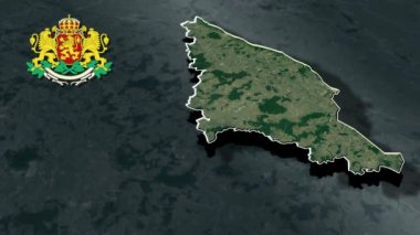 Bulgaristan 'ın Canlandırma Haritası Eyaletleri