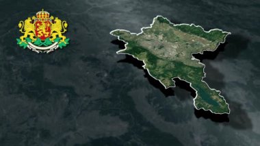 Bulgaristan 'ın Canlandırma Haritası Eyaletleri