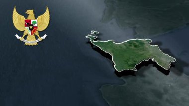 Endonezya Animasyon Haritası Eyaletleri