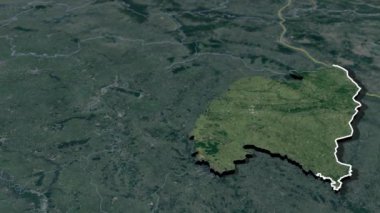 Tayland animasyon haritasının vilayetleri