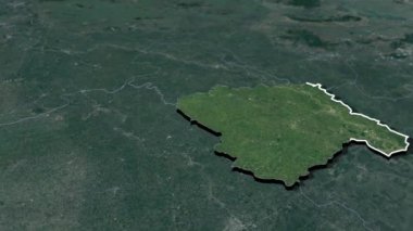 Tayland animasyon haritasının vilayetleri