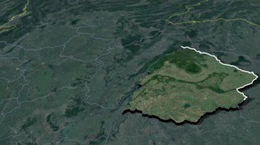 Tayland animasyon haritasının vilayetleri