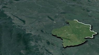 Tayland animasyon haritasının vilayetleri