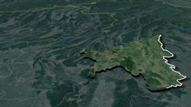 Tayland animasyon haritasının vilayetleri