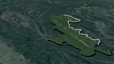 Tayland animasyon haritasının vilayetleri