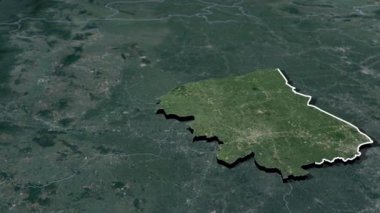 Tayland animasyon haritasının vilayetleri