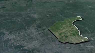 Tayland animasyon haritasının vilayetleri