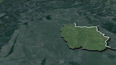 Tayland animasyon haritasının vilayetleri