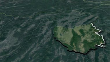 Tayland animasyon haritasının vilayetleri