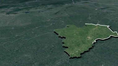 Tayland animasyon haritasının vilayetleri