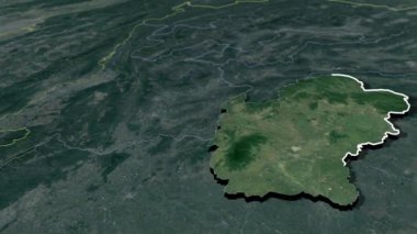 Tayland animasyon haritasının vilayetleri