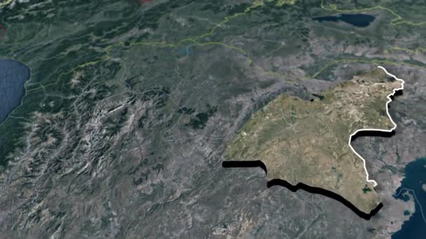 Провінції Туреччини Життєпис — стокове відео