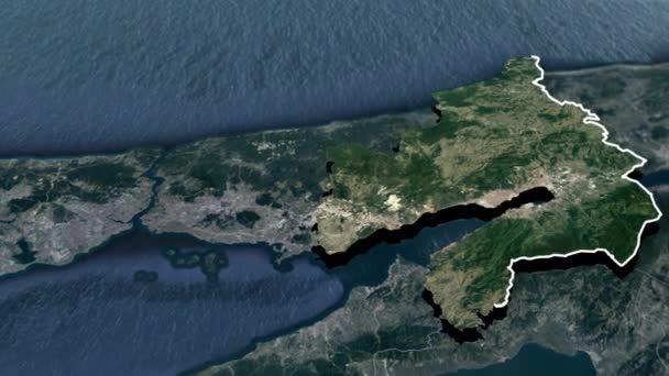 Провінції Туреччини Життєпис — стокове відео