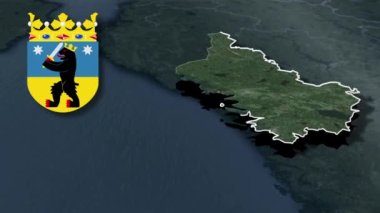 Finlandiya 'nın Satakunta bölgesi Silah Canlandırma Haritası