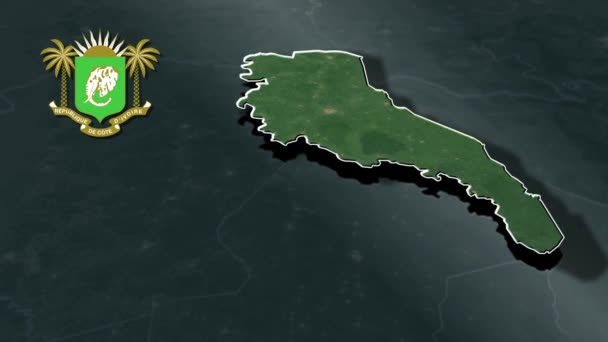 Régions Côte Ivoire — Video