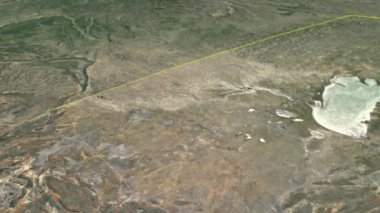 Nijer Bölgeleri Coğrafi Haritalar