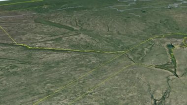 Nijer Bölgeleri Coğrafi Haritalar