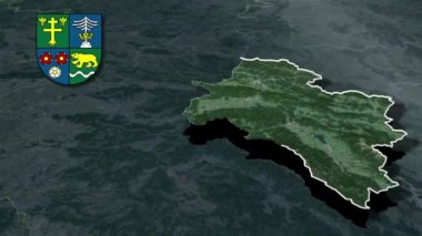 Senegal Bölgeleri - Coğrafi Haritalar