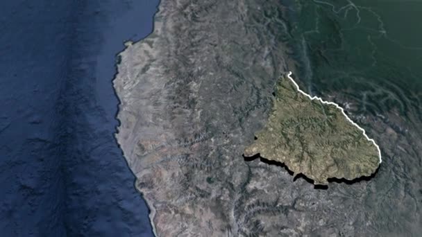 Régions Pérou Cartes Géographiques — Video