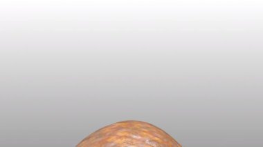 Gradyan arkaplanda 3d animasyon modeli